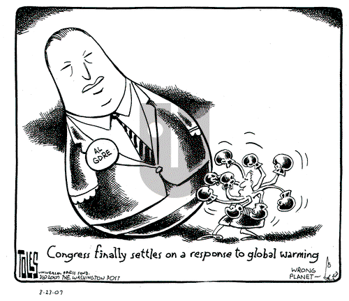 Tom Toles on Friday March 23, 2007 Comic Strip