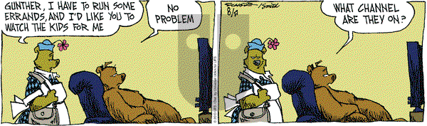 The Grizzwells on Tuesday August 27, 2013 Comic Strip