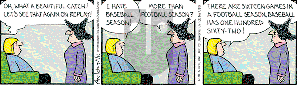 The Born Loser on Saturday April 16, 2016 Comic Strip