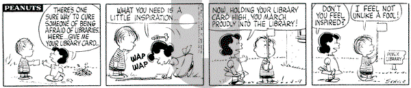Peanuts on Saturday April 9, 1960 Comic Strip