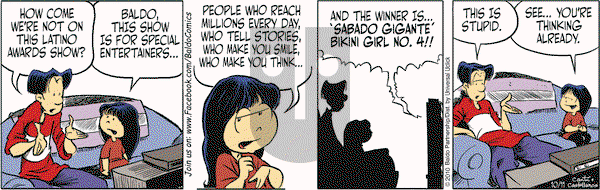 Baldo on Monday October 11, 2010 Comic Strip