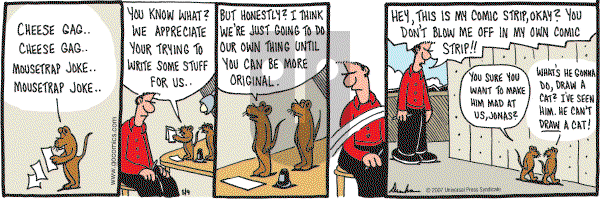 Overboard - Wednesday May 9, 2007 Comic Strip