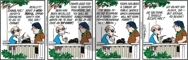 Doonesbury on Monday July 21, 2014 Comic Strip