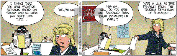 Get Fuzzy on Thursday October 30, 2003 Comic Strip