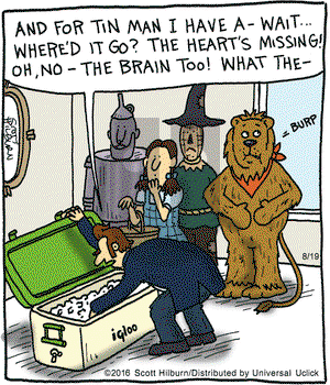 The Argyle Sweater on Friday August 19, 2016 Comic Strip