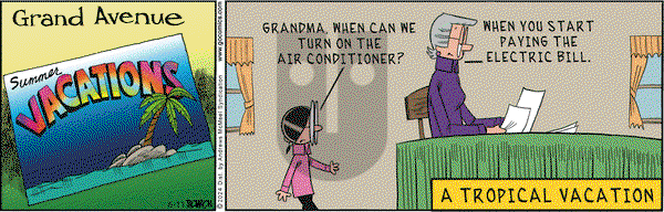 Grand Avenue on Tuesday June 11, 2024 Comic Strip
