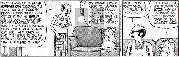 Get Fuzzy on Sunday June 18, 2000 Comic Strip