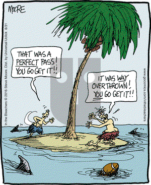 In the Bleachers on Wednesday August 31, 2016 Comic Strip