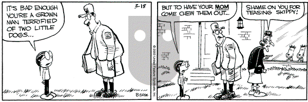 Grand Avenue on Tuesday March 18, 2003 Comic Strip
