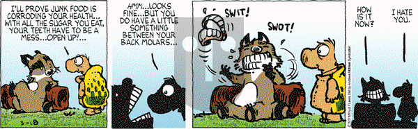 Over the Hedge on Saturday March 18, 2017 Comic Strip
