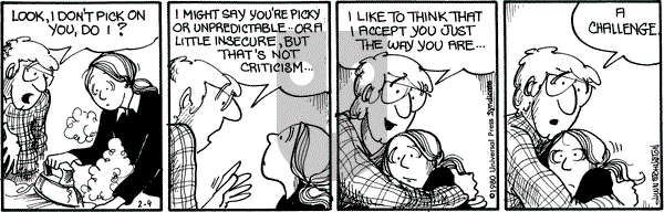 For Better or For Worse on Saturday February 9, 1980 Comic Strip
