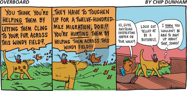 Overboard on Sunday October 2, 2016 Comic Strip
