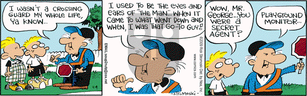 Soup to Nutz - Old on Thursday April 9, 2009 Comic Strip