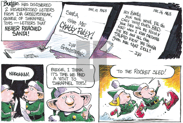 Beanie the Brownie on Friday December 20, 2019 Comic Strip