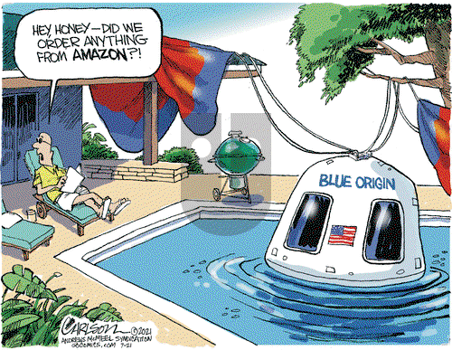 Stuart Carlson on Wednesday July 21, 2021 Comic Strip