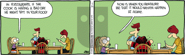 The Buckets on Friday May 16, 2014 Comic Strip