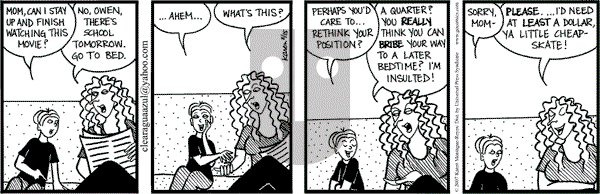 Clear Blue Water on Sunday October 28, 2007 Comic Strip