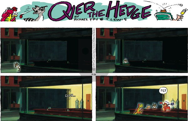 Over the Hedge on Sunday April 26, 2020 Comic Strip