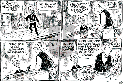 Pat Oliphant on Monday December 10, 2007 Comic Strip