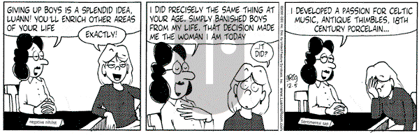 Luann on Tuesday December 5, 2000 Comic Strip