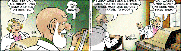 Alley Oop on Friday June 5, 2015 Comic Strip