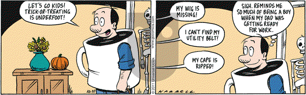 Adam@Home on Monday October 31, 2011 Comic Strip