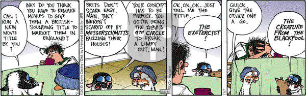 Get Fuzzy on Wednesday November 7, 2012 Comic Strip