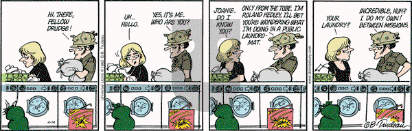 Doonesbury on Tuesday April 14, 2015 Comic Strip