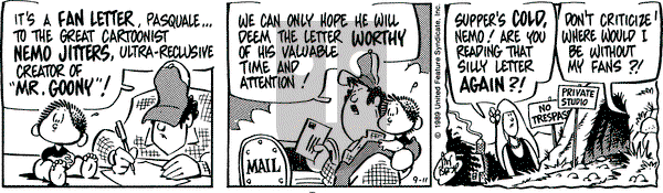 Rose is Rose on Monday September 11, 1989 Comic Strip