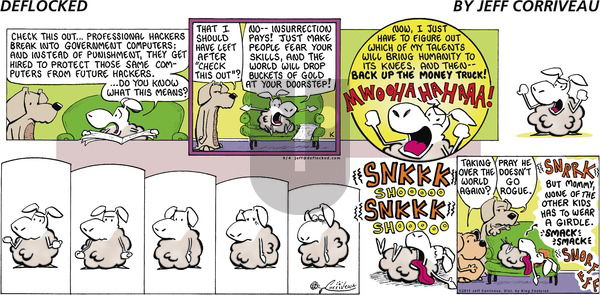 DeFlocked on Sunday September 4, 2011 Comic Strip