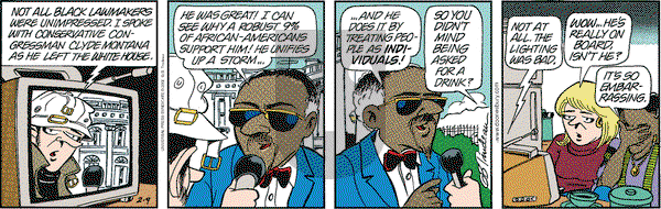Doonesbury on Friday February 9, 2001 Comic Strip