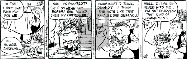 Heart of the City on Thursday July 19, 2001 Comic Strip