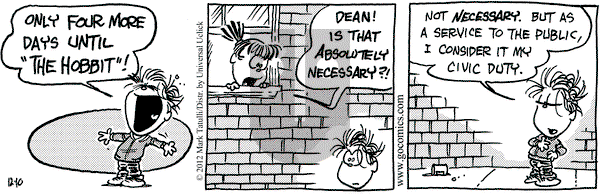 Heart of the City on Monday December 10, 2012 Comic Strip
