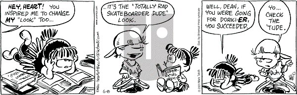 Heart of the City on Friday June 8, 2001 Comic Strip