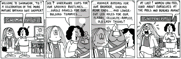 Cathy Classics on Monday May 24, 1993 Comic Strip