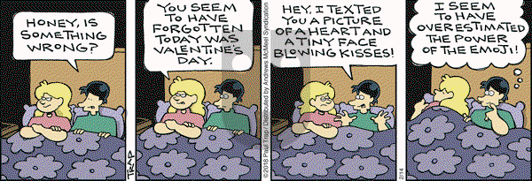 Thatababy on Wednesday February 14, 2018 Comic Strip
