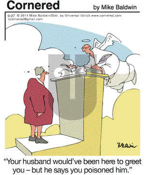 Cornered on Friday June 27, 2014 Comic Strip