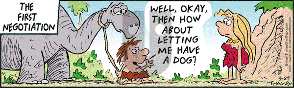 Frank and Ernest on Wednesday March 29, 2017 Comic Strip
