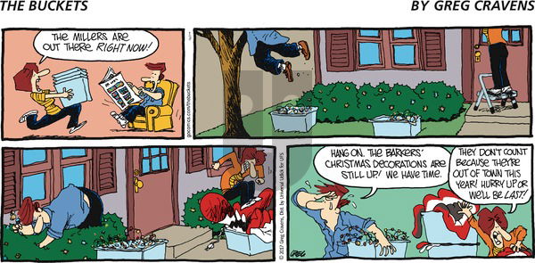 The Buckets on Sunday January 8, 2017 Comic Strip