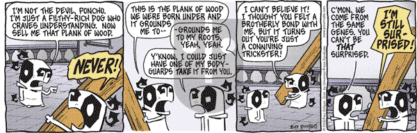 Pooch Cafe on Tuesday February 17, 2009 Comic Strip