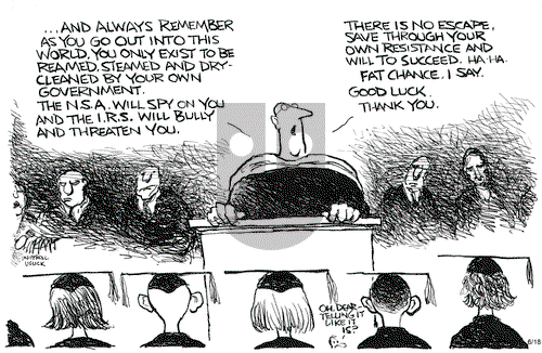 Pat Oliphant on Tuesday June 18, 2013 Comic Strip