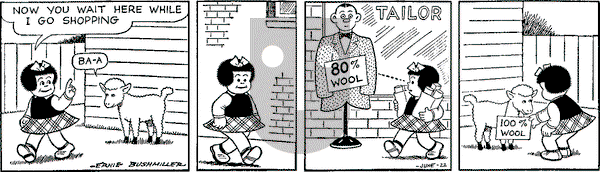 Nancy Classics on Wednesday June 22, 2016 Comic Strip