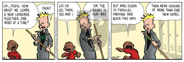 Frazz on Friday December 1, 2006 Comic Strip