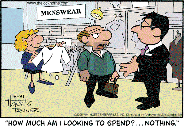 The Lockhorns on Saturday May 31, 2025 Comic Strip