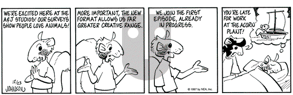 Arlo and Janis on Tuesday December 23, 1997 Comic Strip