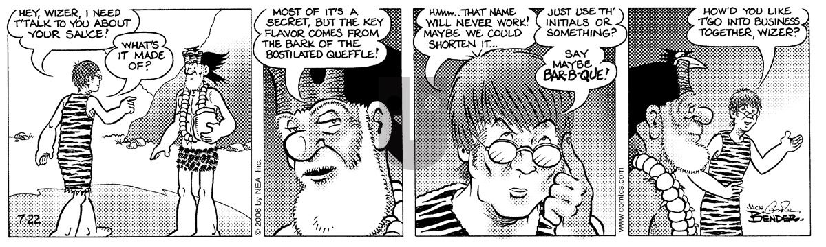 Alley Oop - Saturday July 22, 2006 Comic Strip