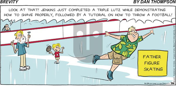 Brevity on Sunday April 14, 2019 Comic Strip