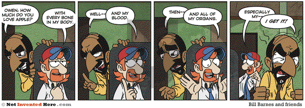 Not Invented Here on Tuesday November 23, 2021 Comic Strip