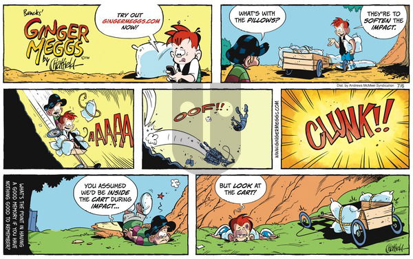 Ginger Meggs on Sunday July 6, 2025 Comic Strip
