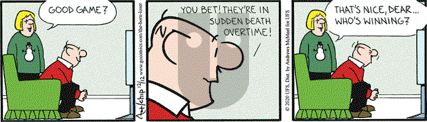 The Born Loser on Saturday December 12, 2020 Comic Strip